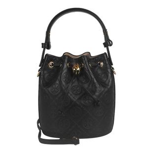 Tory Burch/汤丽柏琦T MONOGRAM 迷你单肩斜挎水桶包包女包手提包