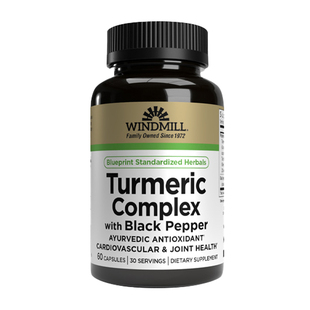 新包装现/美国直邮windmill姜黄素橄榄叶樱桃精华复合胶囊60粒