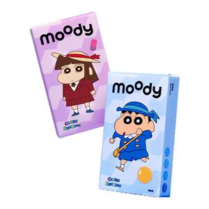 moody美瞳疯狂动物城2合作半年抛2片大直径冷泡乌龙彩色隐形眼镜