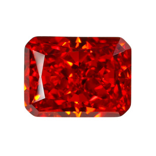 长方形倒角冰花切多色锆石组合 小八角人造CZ混色高碳钻宝石裸石