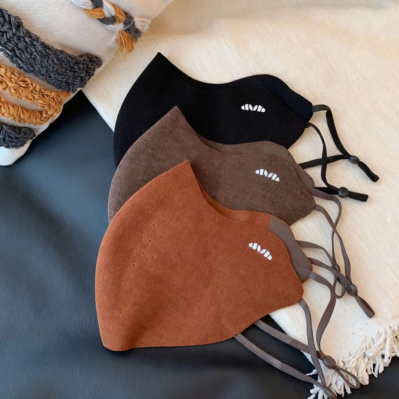 冬季保暖口罩女高颜值显脸小防风防寒面罩男骑行防风防尘美拉德风