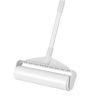 粘毛器滚筒长杆大号粘毛滚刷可撕式纸家用拖把地板除尘粘头发神器