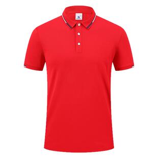 polo衫定制短袖印字纯棉工作服餐饮装修速干t恤广告衫刺绣印logo