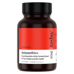 【U先试用】metoday虾青素精华冰白番茄维生素E口服15粒