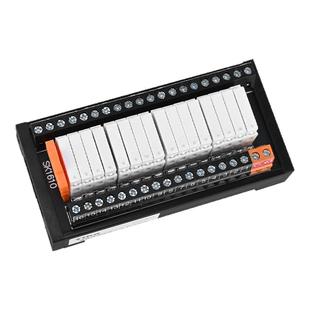 适用Tikn松下小型SK0410薄片中间控制继电器模块组24V拔插SY0810