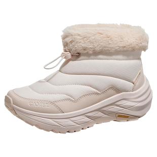 骆驼户外休闲鞋2025冬季女鞋加绒锁温保暖雪地靴防水防滑缓震男鞋