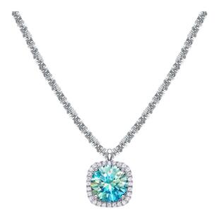 Julius/聚利时方糖项链女轻奢小众配饰新款高级感锁骨链女生礼物