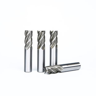 SWT西南超硬直柄立铣刀过中心GФ3 4 5 6 8 9 10 12 16-32mm四刃