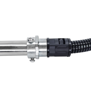 镀锌管波纹管接头硬金属钢管防水PA尼龙塑料软浪管对转三柱连接头