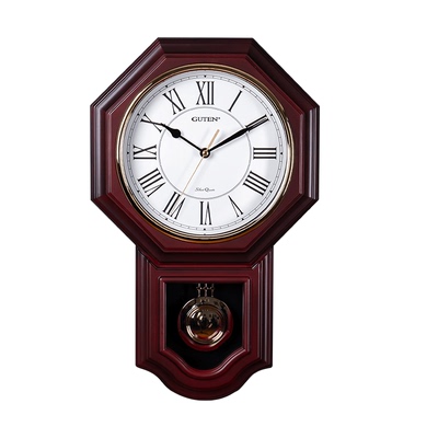 客厅摆钟音乐整点家用八卦欧式