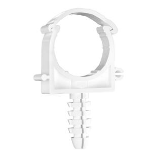 PPR水管固定卡扣管卡4分6分1寸管夹U型管卡带脚扣卡水管配件大全