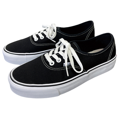 黑色低帮时尚潮流百搭韩版帆布鞋