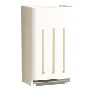 磁吸免打孔厨房不锈钢筷子筒笼勺子壁挂冰箱外侧置物架收纳盒沥水