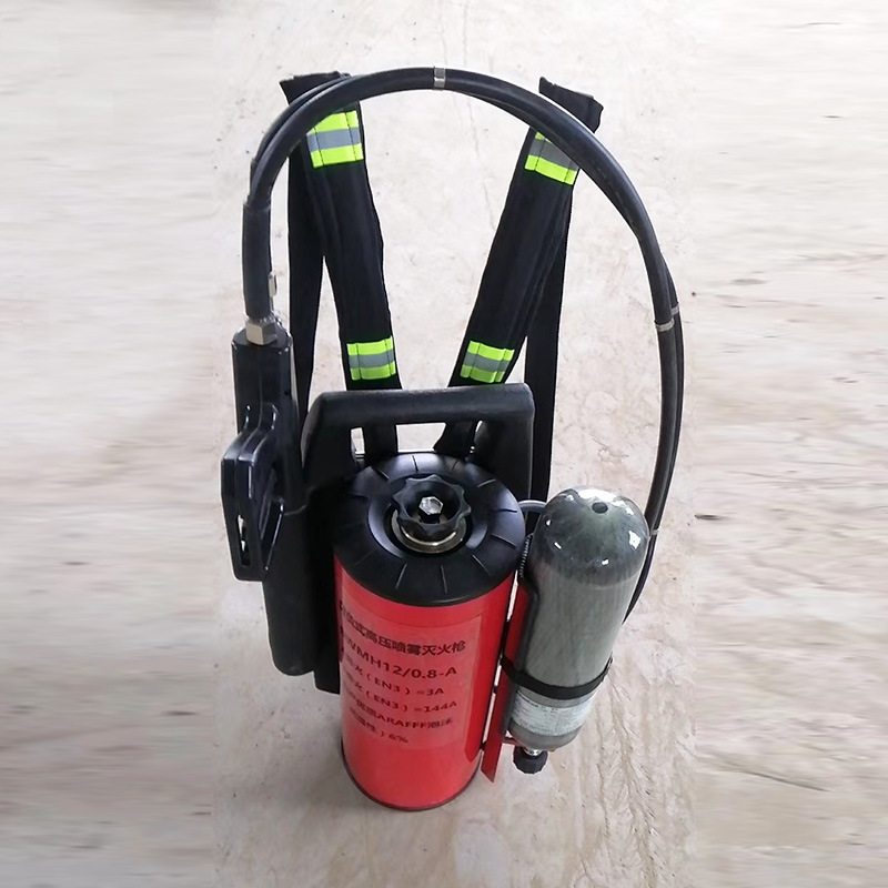 背负式高压细水雾灭火器装置移动式喷雾水枪脉冲森林消防灭火机