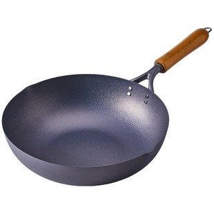 [cocostyle]日本进口煌KIRAMEKI铁锅窒化渗氮炒锅燃气电磁炉通用