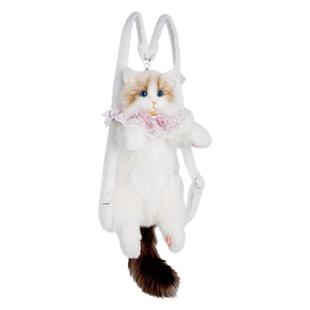 布偶猫背包仿真玩偶公仔猫咪包毛绒玩具送女朋友闺蜜生日礼物儿童