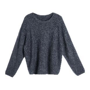 TOFOD 山风岚岚  新年红 拉绒加厚澳洲进口全羊毛圆领针织毛衣