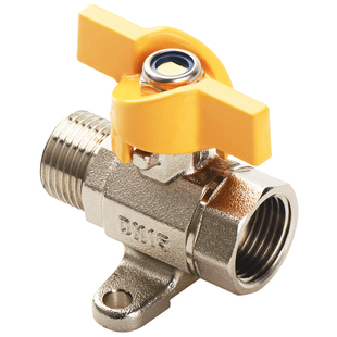 黄铜加厚铜球铜杆燃气阀门内外丝球阀阀门煤气天然气开关4分6分