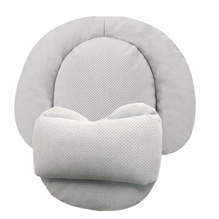 Axivy双层舒驾头枕汽车用护颈靠枕座椅腰靠垫车载护腰枕高级新款