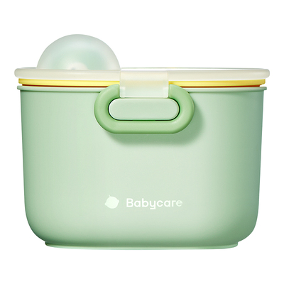 babycare便携外出奶粉分装盒婴儿米粉盒零食分装格储存密封防潮罐
