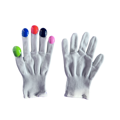 短道速滑摸冰手套5级防切割白色儿童成人速度滑冰专业比赛耐磨