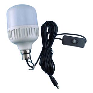 12vled灯电压专用太阳能发电系统插头DC55.21接口5W12W18W超亮