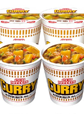 日清合味道咖喱海鲜大颗虾仁面