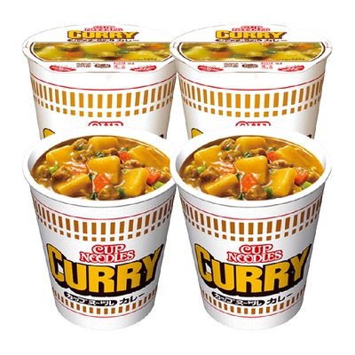 日清日本合味道咖喱海鲜方便面