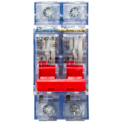 人民透明小型断路器32a工地电气