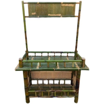 土特产明档展示竹货架包邮可定制