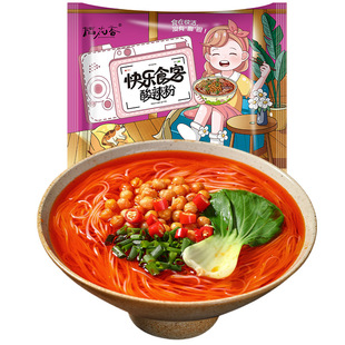 稻花香 快乐食客酸辣粉中辣重庆方便粉丝冲泡方便速食泡面1袋装