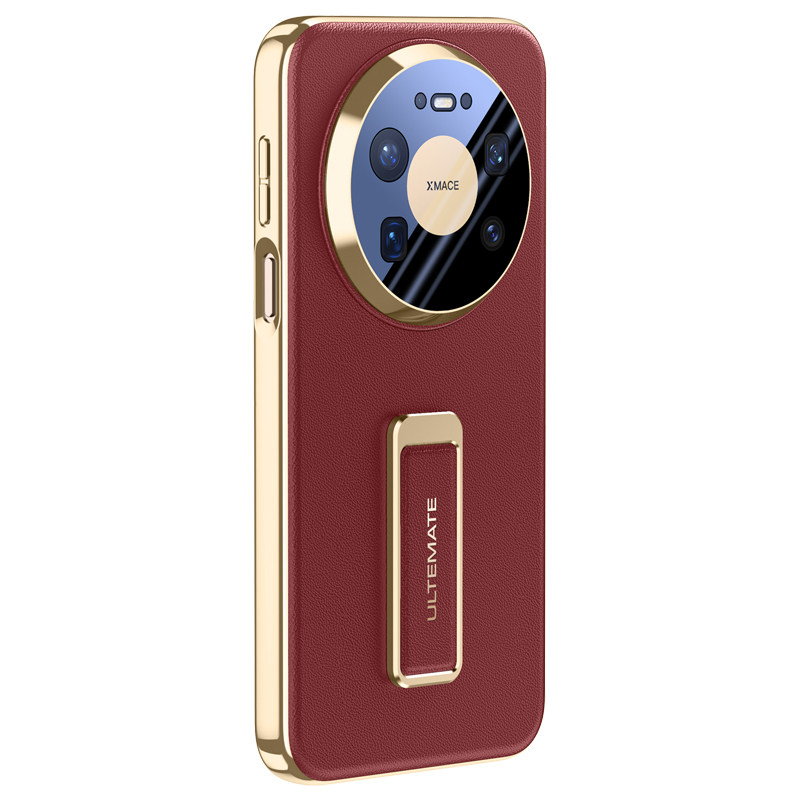 适用华为Mate80Pro手机壳80ProMax高端真皮保护套腕带支架镜头风驰版全包防摔80pro+外壳男女新款RS非凡大师m
