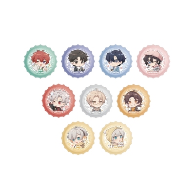 LASER&MANTA瓶盖徽章