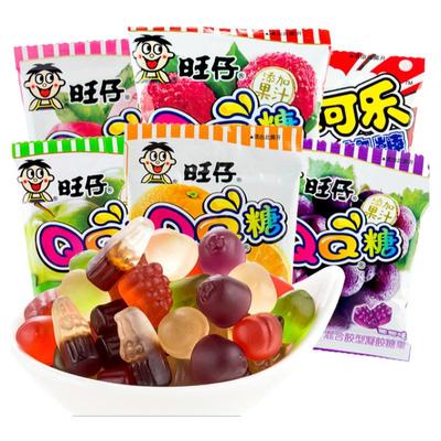 旺仔20g多口味儿童QQ糖橡皮糖