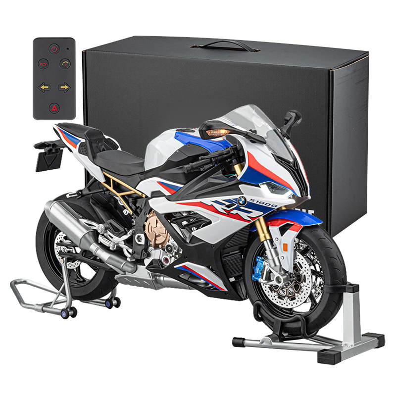 可遥控启动喷雾1/6宝马S1000RR