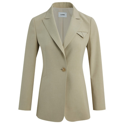 LANDI经典OL优雅西服外套