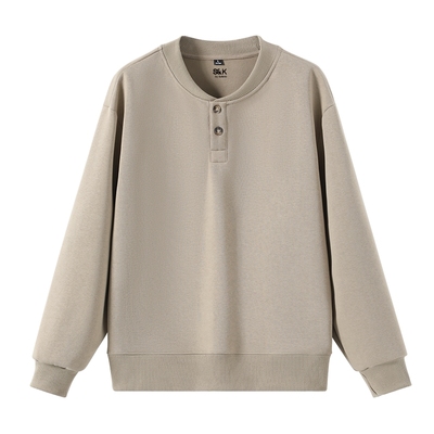 藏青色卫衣男款重磅加厚长袖男