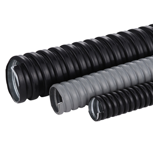包塑金属软管抗压钢带波纹管穿线管电线电缆保护管12/16/18阻燃管