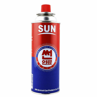 太阳便携式丁烷气瓶防爆瓦斯燃气罐户外卡式炉专用罐配件野炊包邮