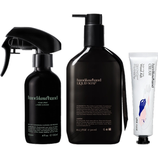 【金色章节.明净】handhandhand官方香氛礼盒手部洗护+织品喷雾