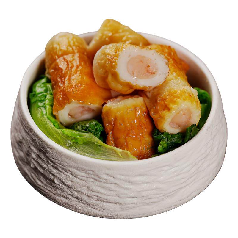 鲜美来鳕鱼虾滑卷虾肉竹荪虾滑虾滑海底捞日式竹轮卷东关东煮食材