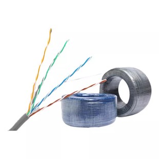 德福纯无氧铜超五类六类网线千兆家用网络宽带线家装工程监控专用