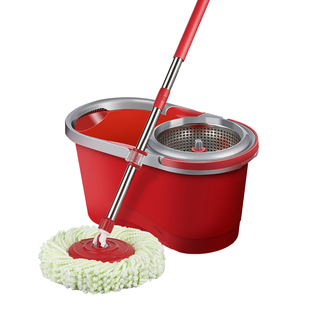 博生懒人拖把杆旋转通用一拖免手洗净家用拖布神器拖把桶2026新款