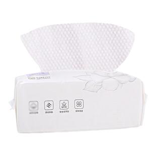 一次性加厚抽取式洗脸巾男女干湿两用洁面卸妆擦脸巾珍珠纹棉柔巾