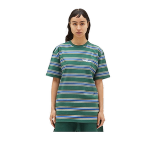 UNDEFEATED五条杠官方夏季新品休闲美式街头经典基础条纹短袖T恤