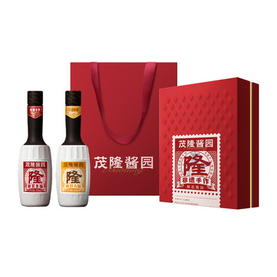 茂隆酱园原浆生抽+鲜虾头抽礼盒