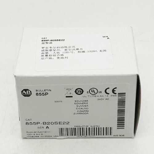 溢价-855P-B20SE22面板安装式发声器罗克韦尔AB85