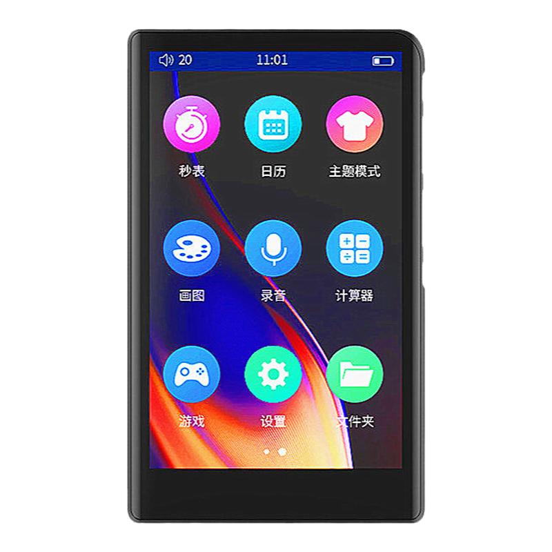 锐族H9金属触屏MP4视频蓝牙5.0播放器学生MP3视频听歌P4