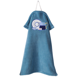 厨房抹布易清洗 吸水不易掉毛擦杯子洗碗盘子锅灶台布帕子