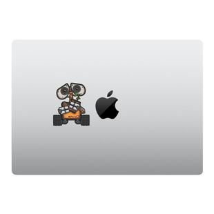 艺贴进口铸造级带导气槽易定位机器人总动员瓦力WALL-E笔记本电脑平板机箱窗玻璃贴纸画高颜值装饰撕下不留胶